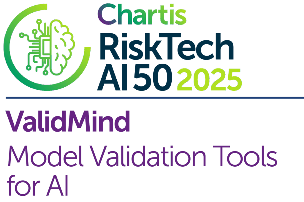 ValidMind Wins Four Industry Awards, Cementing Its Leadership in Model Risk Management 2 Chartis RTAI50 2025 Model Validation Tools for AI ValidMind