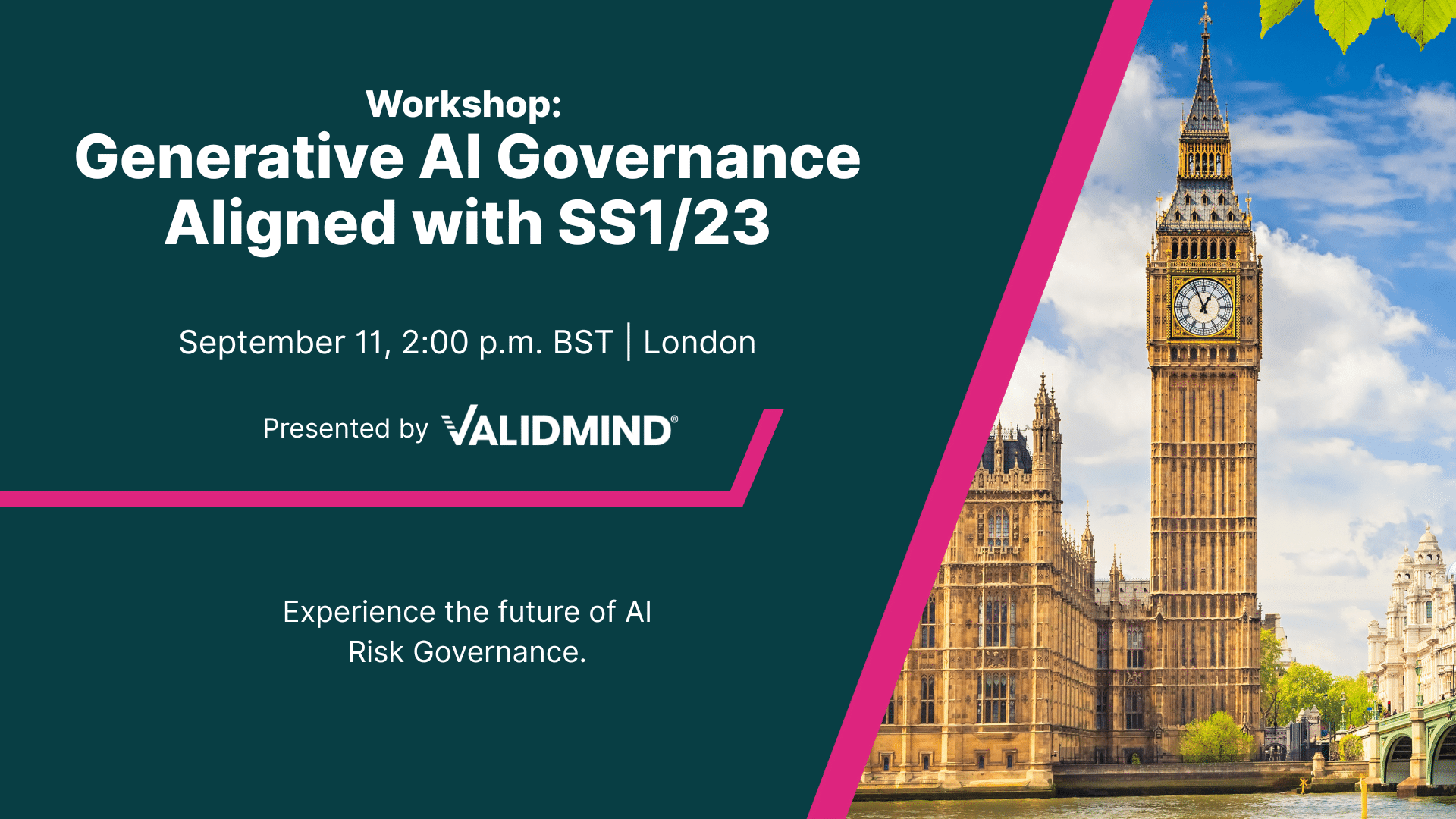 generative ai governance ss123 workshop london