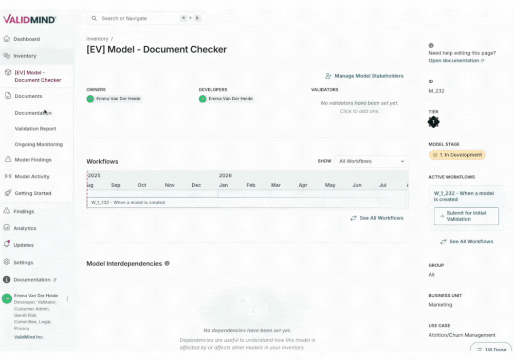Feature Announcement: Document Checker for Regulatory Compliance 1 DocumentChecker