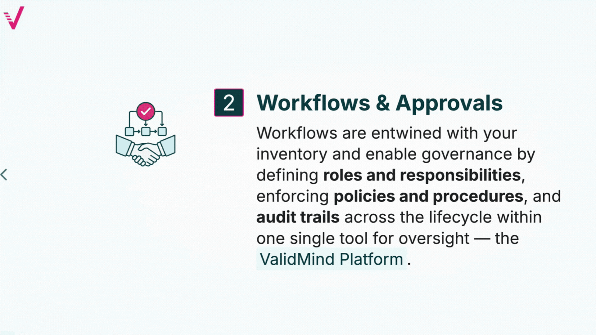 ValidMind Product Tour 2 ValidMind Workflows